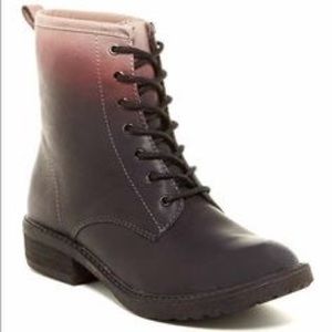 Lucky Brand Ombré Combat Boots